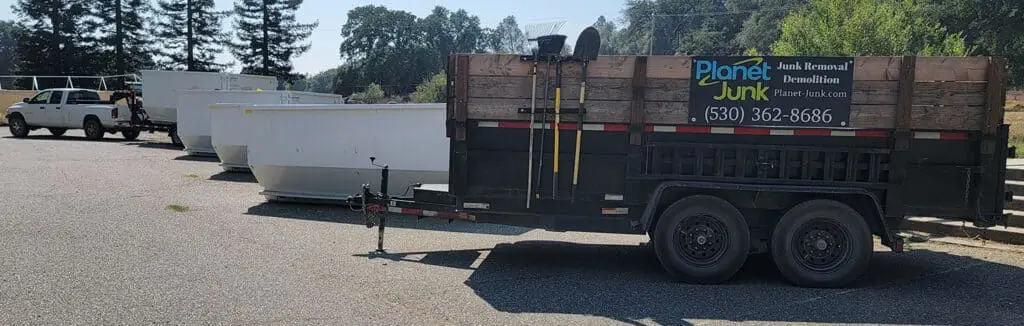 Junk Removal, Dumpster Rental, Auburn, Grass Valley, Planet Junk